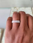 Cherish Infinity Sterling Silver Wedding Band