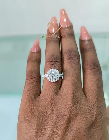 Bella's Desire Bridal Moissanite Proposal Ring