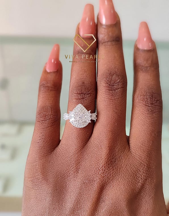 Destiny's Kiss S925 Proposal Ring