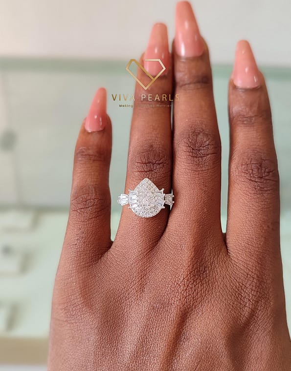 Destiny's Kiss S925 Proposal Ring